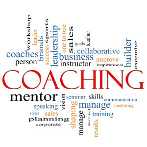 Coaching Word Cloud Concept